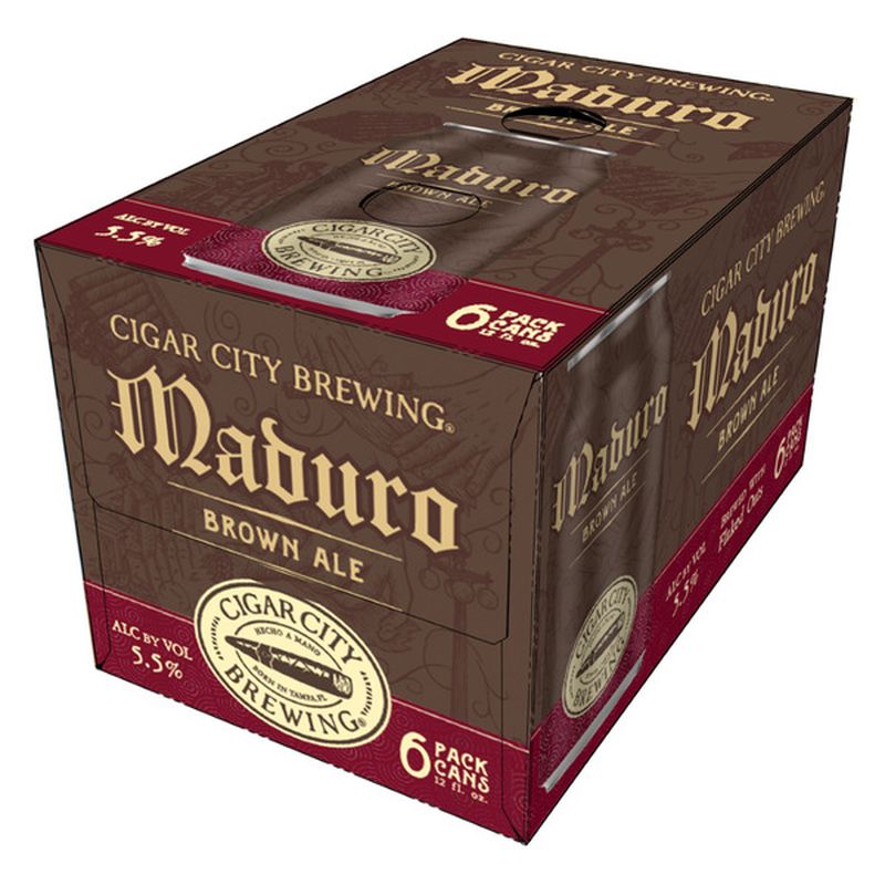 Cigar City Brewing Maduro Brown Ale 6/12 oz cans Wegmans