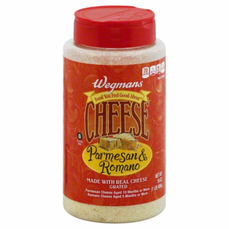 Wegmans Parmesan & Romano Grated Cheese Wegmans