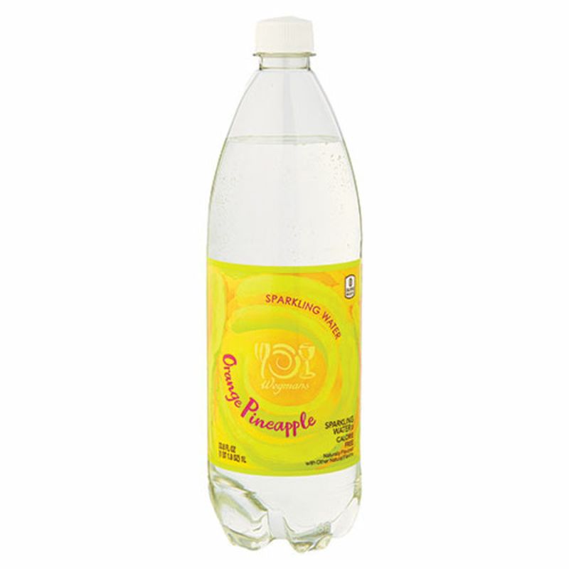 Wegmans Orange Pineapple Sparkling Water Wegmans