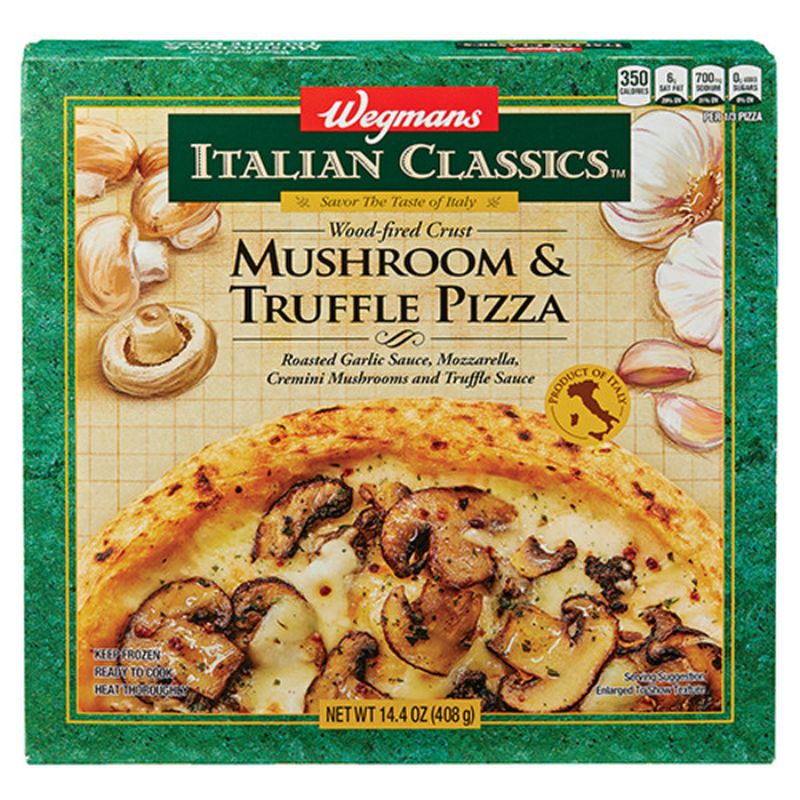 Wegmans Italian Classics WoodFired Crust Pizza, Mushroom and Truffle