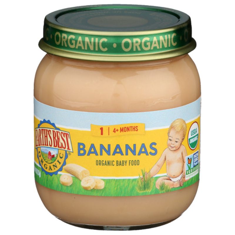 Earth s Best Organic Banana Stage 1 Baby Food Shop Online