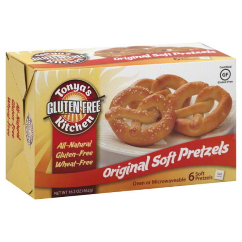 Tonya's Gluten Free Kitchen Soft Pretzels, Original Wegmans