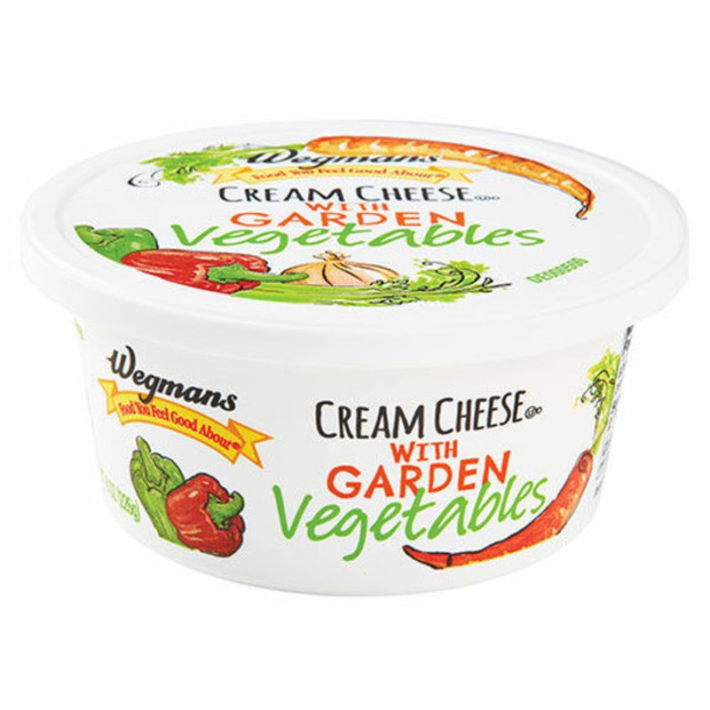 Wegmans Cream Cheese with Garden Vegetables Wegmans