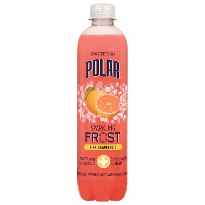 Polar Frost Sparkling Water, Pink Grapefruit Wegmans