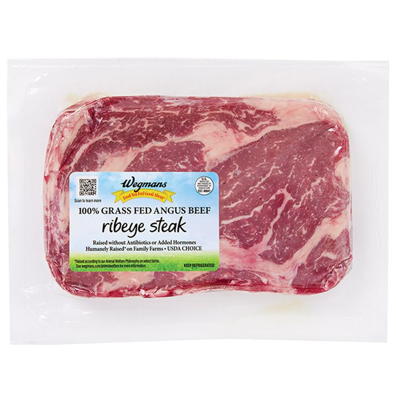 100% Grass Fed Ribeye Steak