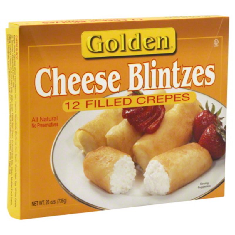 Golden Blintzes, Cheese Wegmans