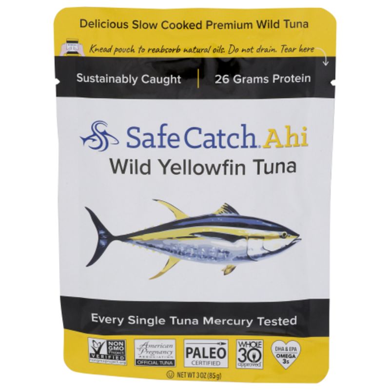 Safe Catch Slow Cooked Premium Wild Yellowfin Ahi Tuna