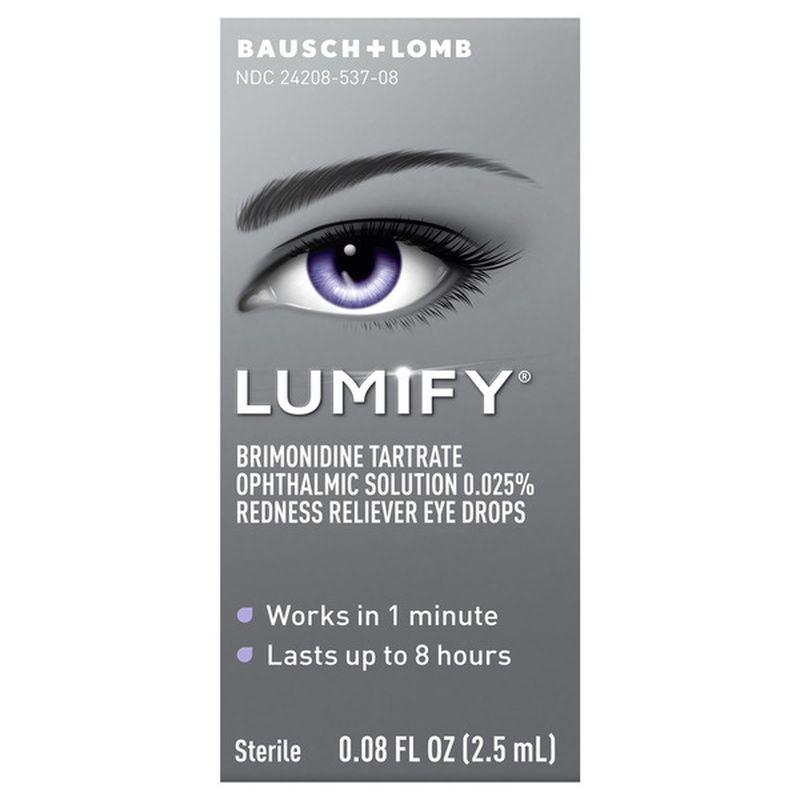 Lumify® Eye Drops, Redness Reliever, Sterile Wegmans