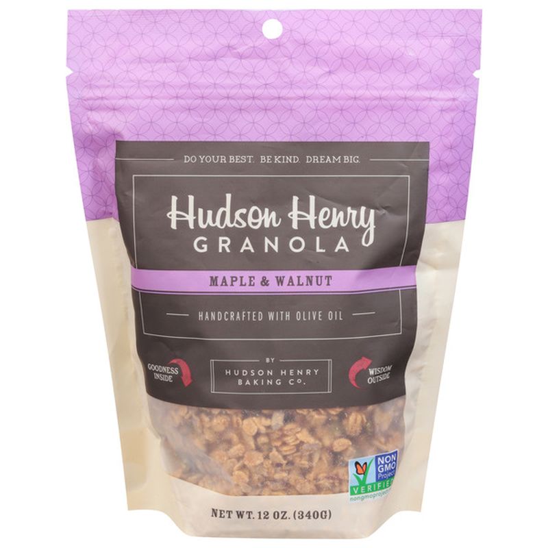 Hudson Henry Baking Co. Granola, Maple & Walnut Wegmans