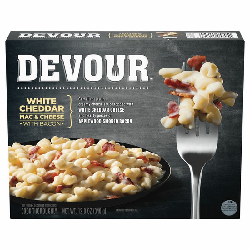 DEVOUR Mac & Cheese, with Bacon, White Cheddar Wegmans