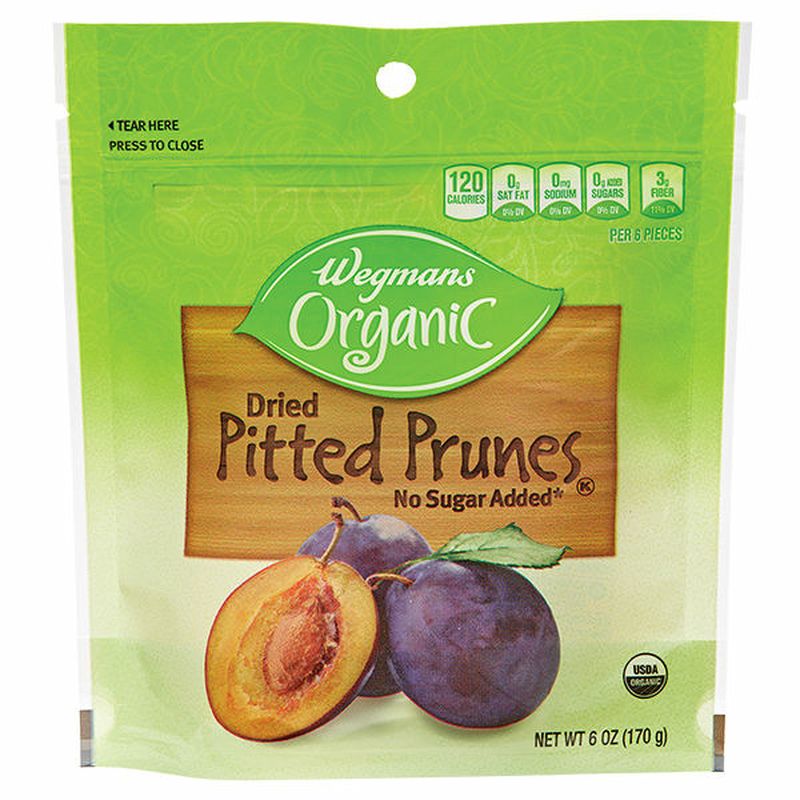 Wegmans Organic Dried Pitted Prunes Wegmans