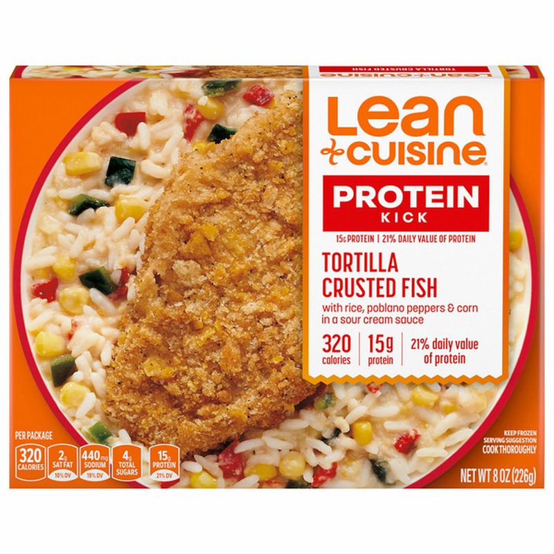Lean Cuisine Protein Kick Tortilla Crusted Fish Wegmans