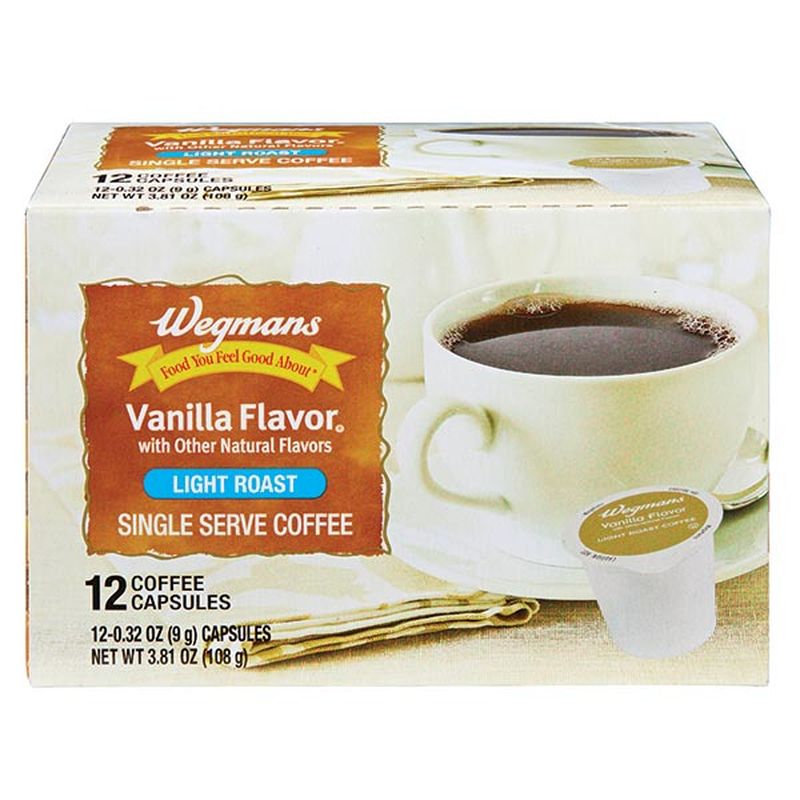 Wegmans Vanilla Flavor Coffee Capsules Wegmans