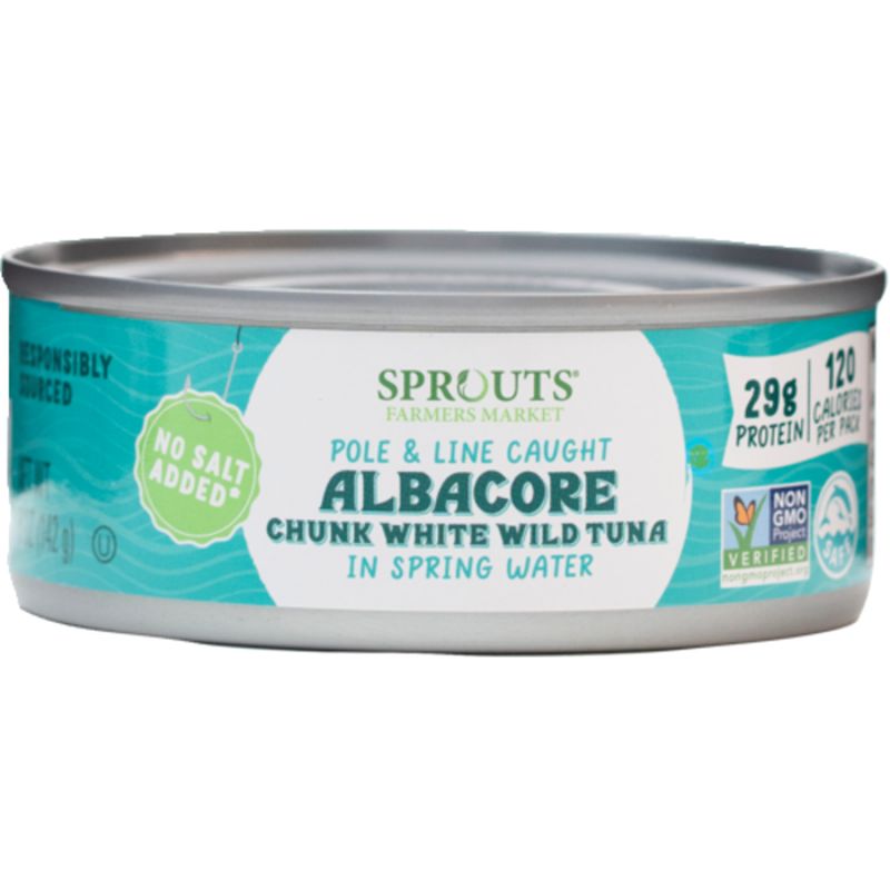 Save on Sea Tales Solid White Albacore Wild Tuna in Water No Salt