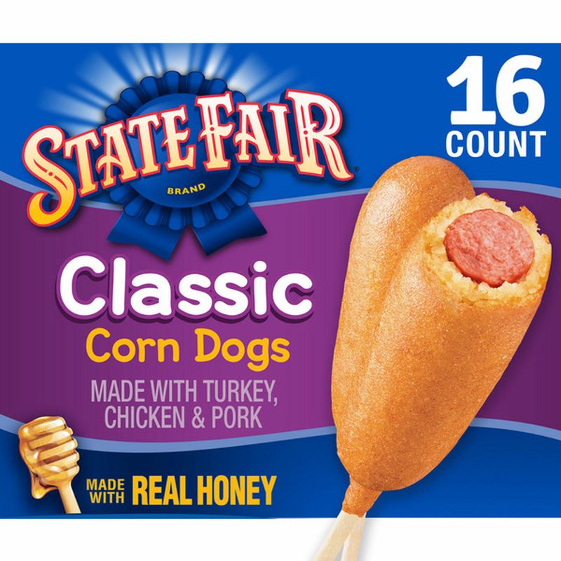 Fair style corn dogs clearance