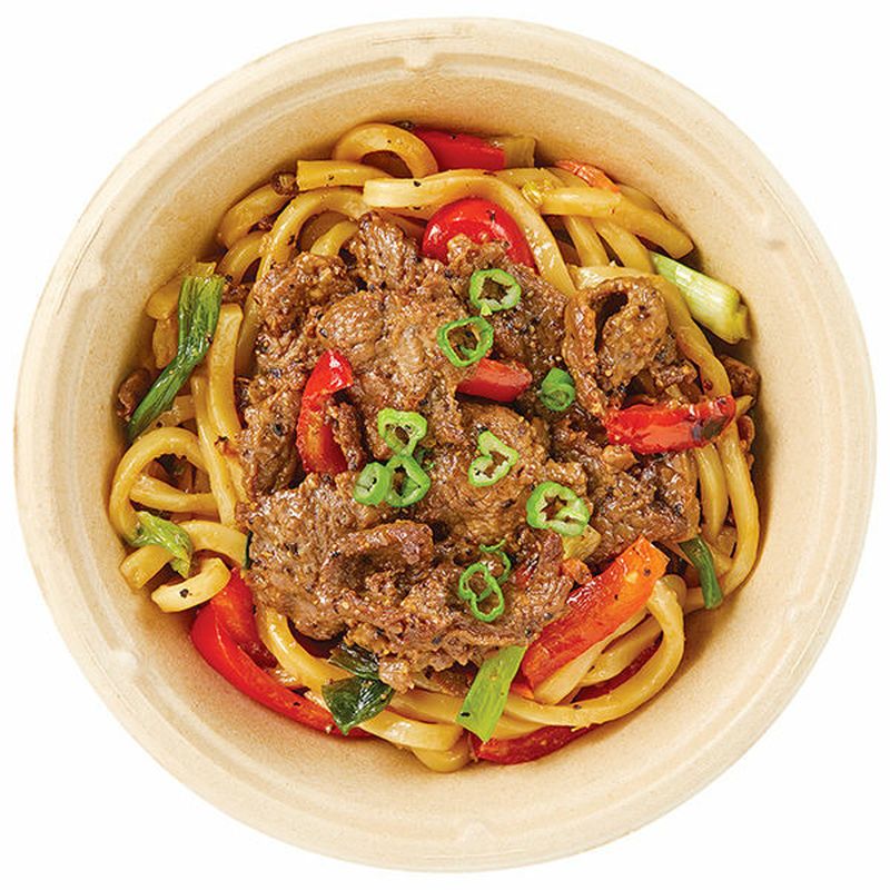 Wegmans Black Pepper Beef with Vegetable Udon Noodles Wegmans