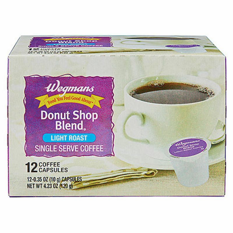 Wegmans Donut Shop Blend Coffee Capsules Wegmans