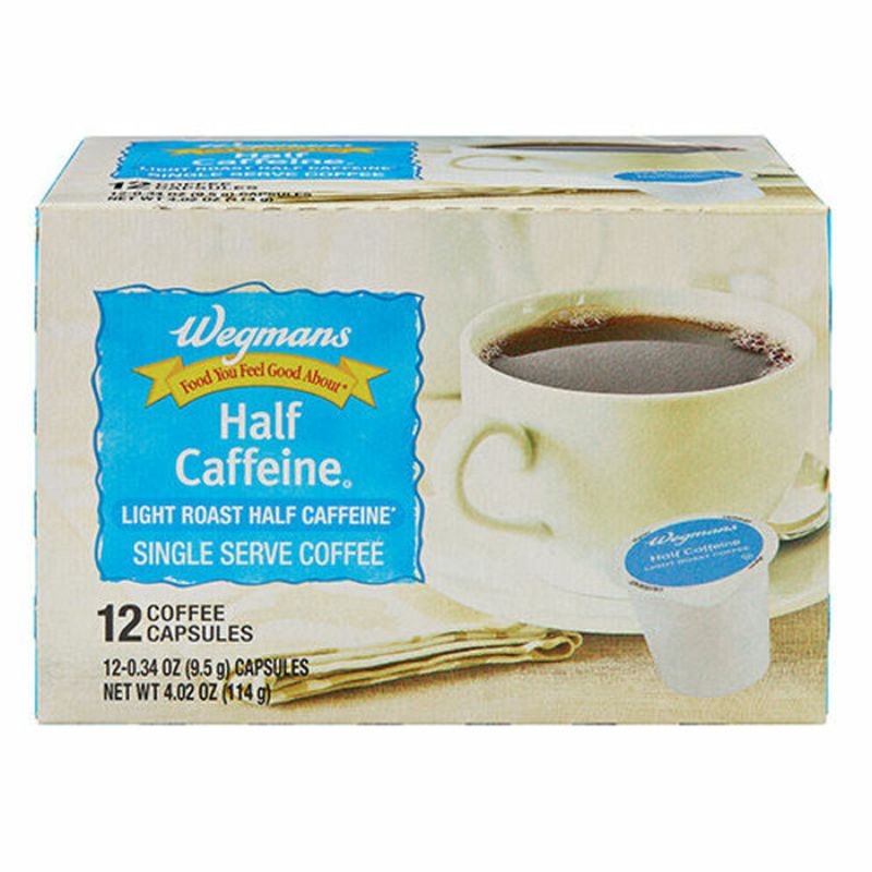 Wegmans Half Caffeine Coffee Capsules Wegmans