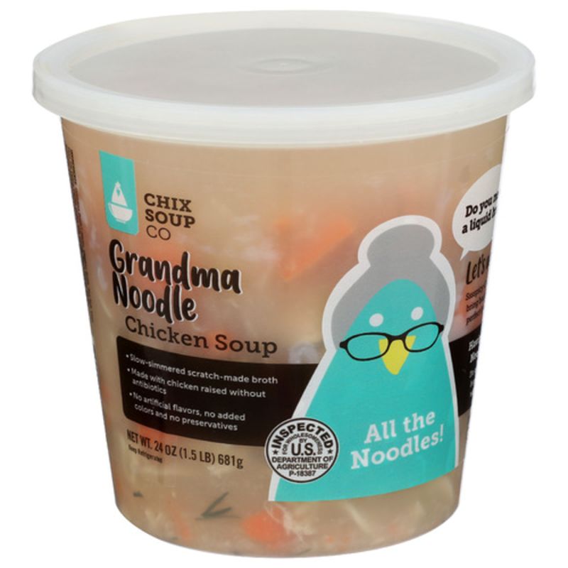 Chix Soup Co Grandma Matzah Ball Chicken Soup | Shop Online 