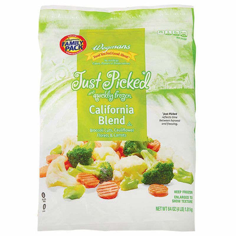 Frozen california blend vegetables shop