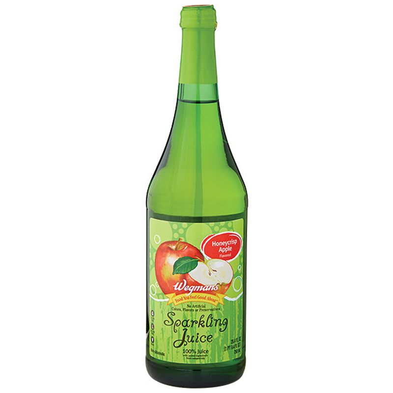 Wegmans Honeycrisp Apple Flavored Sparkling Juice Wegmans