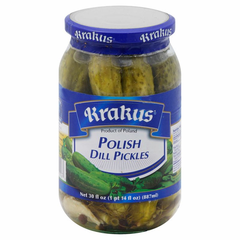 Krakus Dill Pickles, Polish Wegmans
