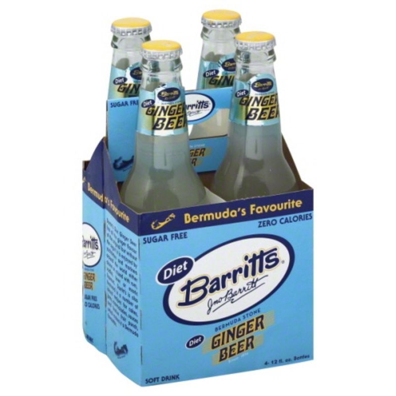 Barritt's Ginger Beer Ginger Beer, Bermuda Stone, Diet Wegmans