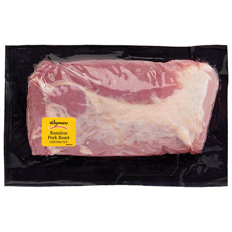 Wegmans Boneless Center Cut Pork Roast, FAMILY PACK Wegmans