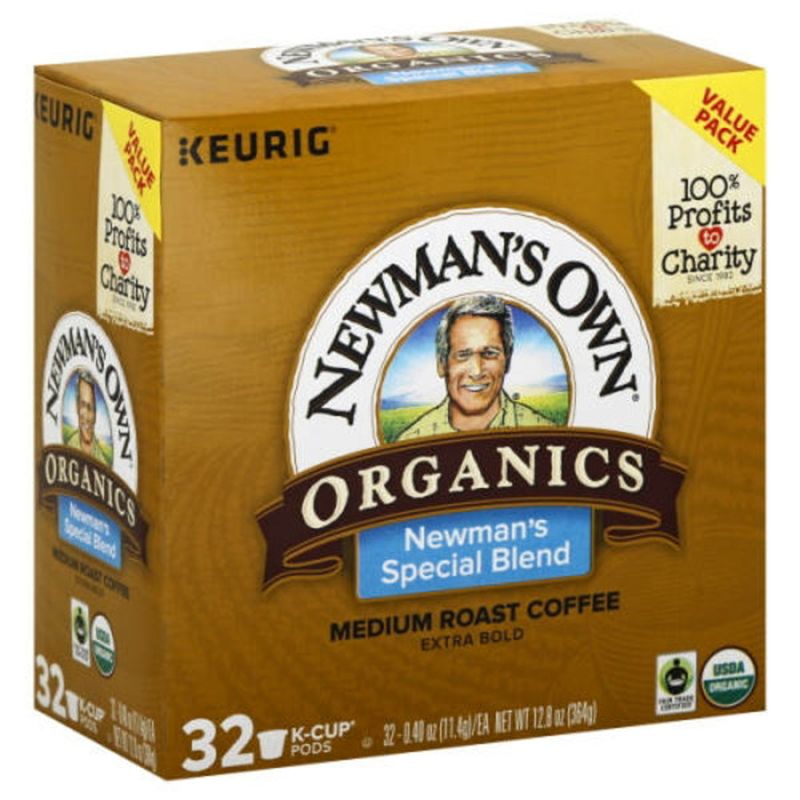Newman's Own Keurig Organics Coffee, Medium Roast, Newman's Special