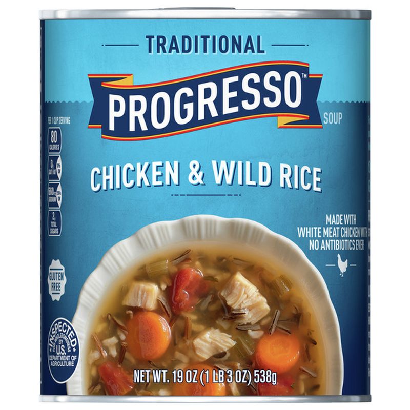 Progresso Soup, Chicken & Wild Rice, Traditional Wegmans