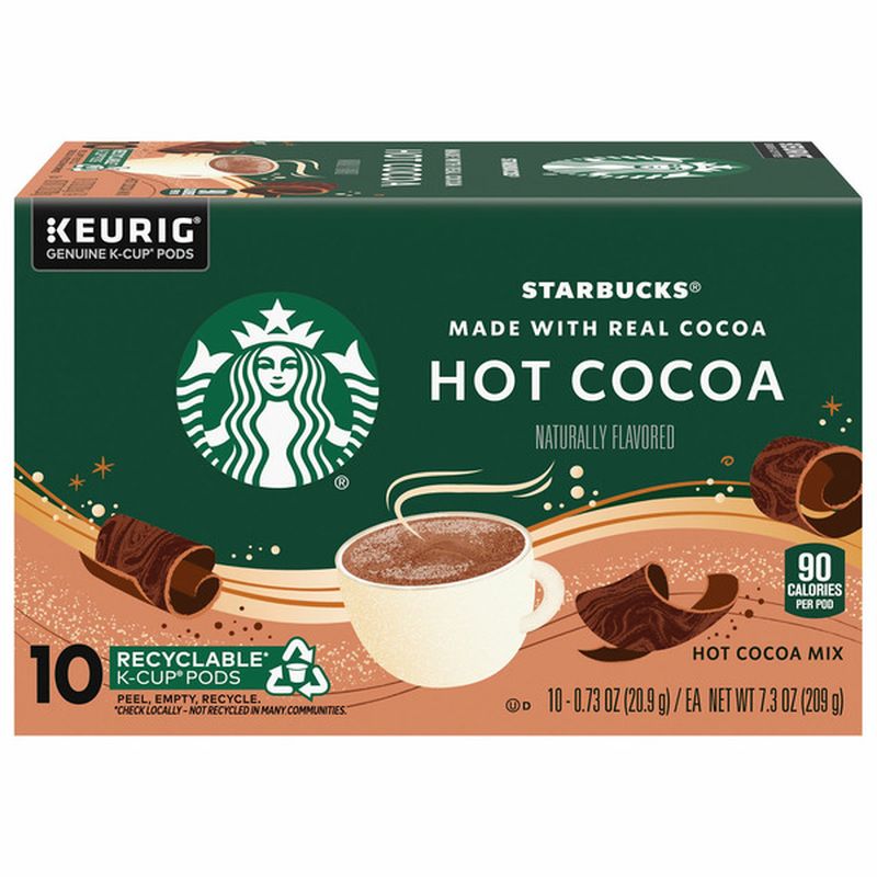 Starbucks Hot Cocoa Mix K Cup Pods Wegmans