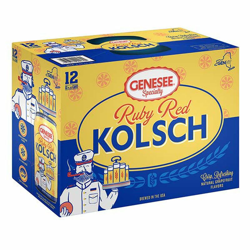 The Genesee Brewing Company Ruby Red Kolsch 12/12oz cans Wegmans