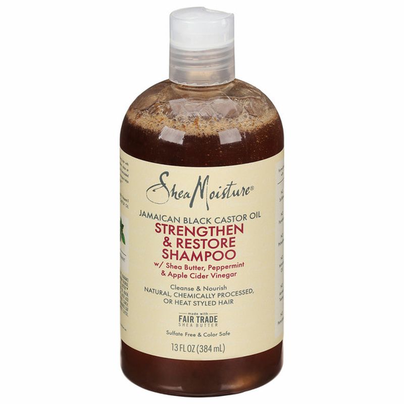 SheaMoisture Shampoo Strengthen Restore Jamaican Black Castor Oil Wegmans