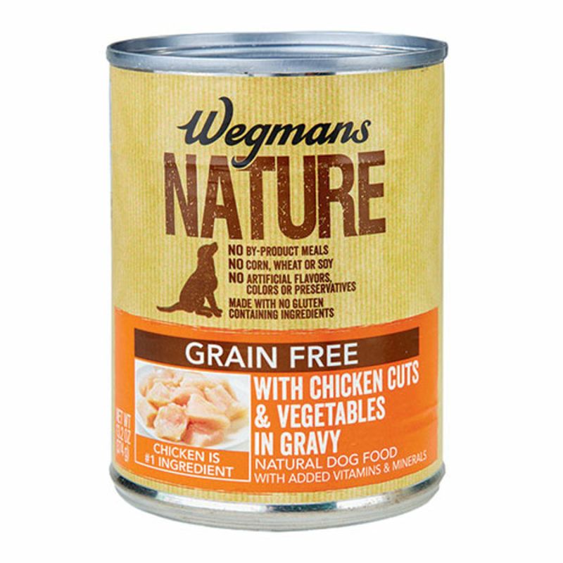 Wegmans Nature Natural Dog Food Grain Free Chicken Cuts