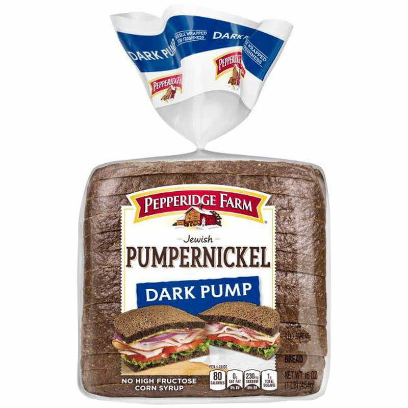 Pepperidge Farm Jewish Pumpernickel Dark Pump Bread Wegmans