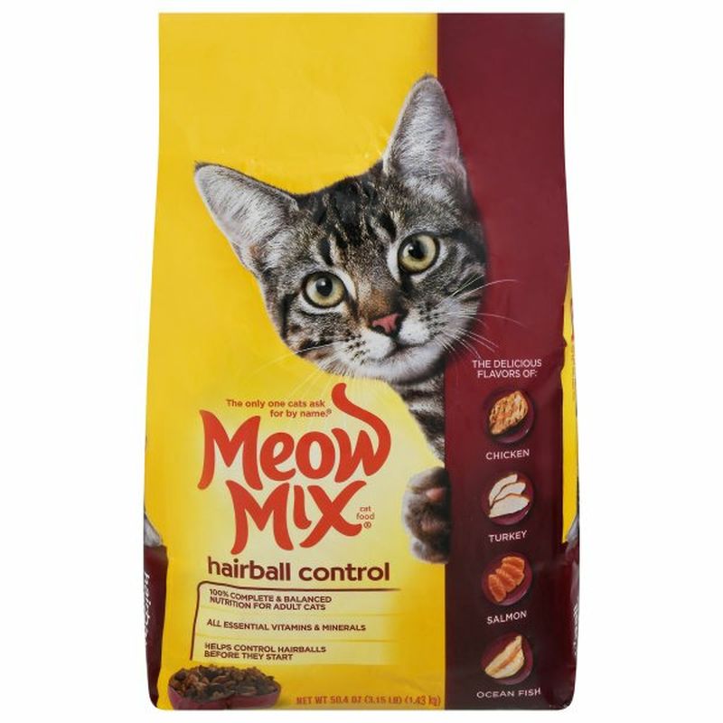Cat treats hairball top control