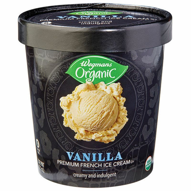 Wegmans Organic Premium French Vanilla Ice Cream Wegmans
