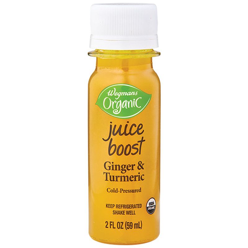 Dose Organic Ginger & Turmeric Daily Booster Wegmans Organic Ginger & Turmeric Juice Boost | Wegmans