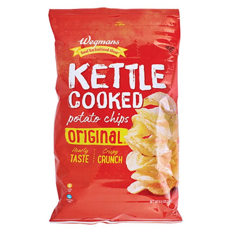 Wegmans Original Kettle Cooked Potato Chips Wegmans