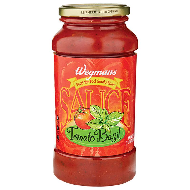 Wegmans Tomato Basil Pasta Sauce Wegmans