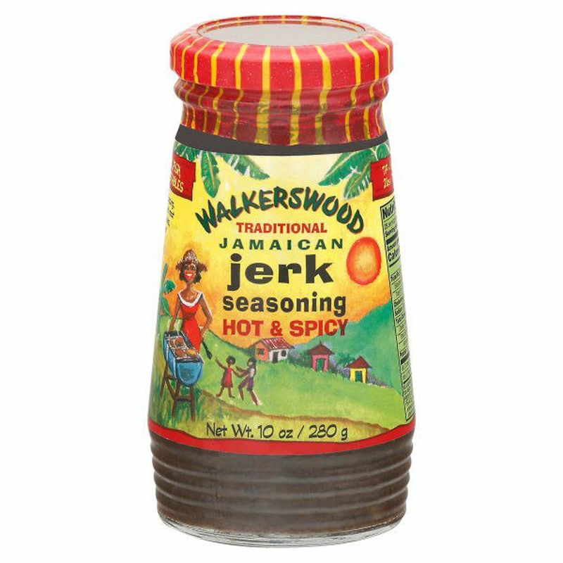 Walkerswood Jerk Seasoning, Traditional, Jamaican, Hot & Spicy Wegmans