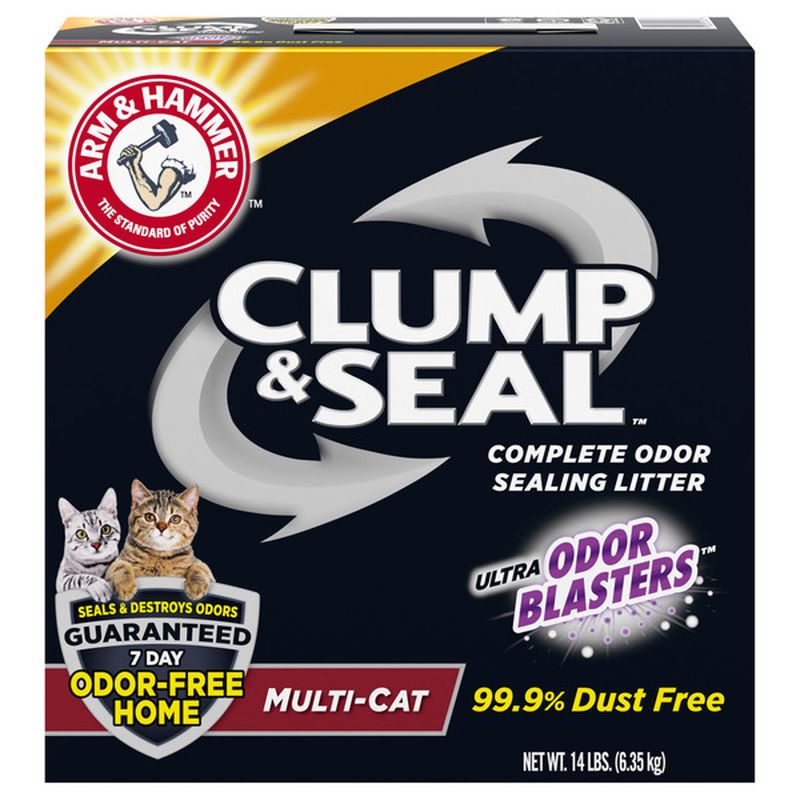Arm & Hammer Clumping Litter, Clump & Seal, MultiCat Wegmans