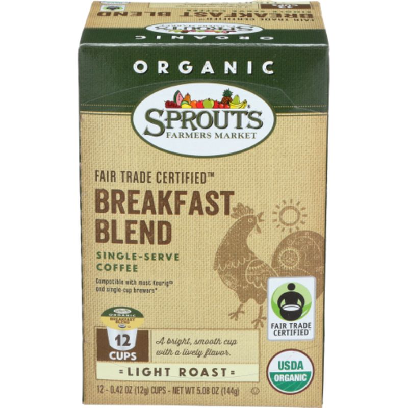 Organic k outlet cups coffee