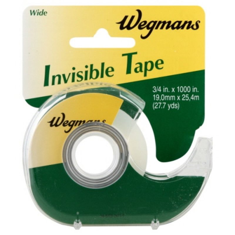 Wegmans Invisible Tape, Wide