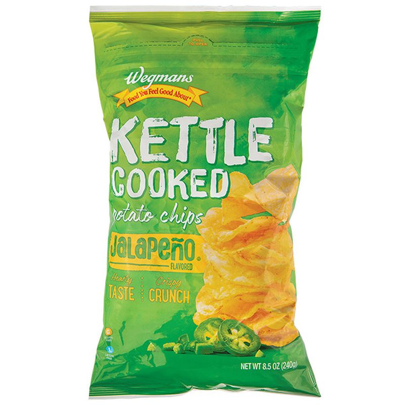 Wegmans Jalapeno Flavored Kettle Cooked Potato Chips Wegmans