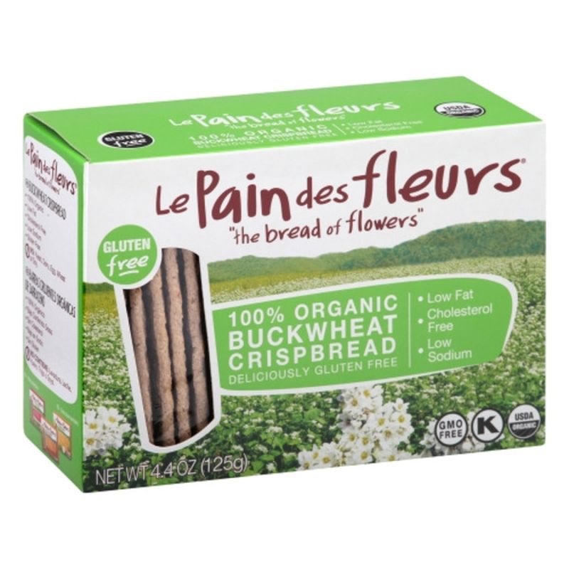 Le Pain des fleurs Organic Crispbread Gluten Free Quinoa -- 5.3 oz