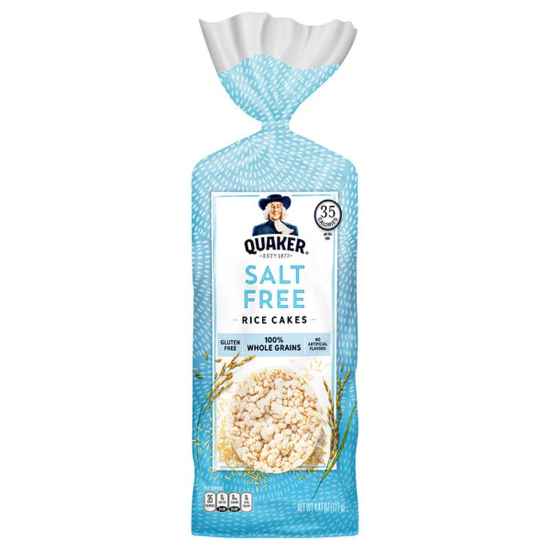 Quaker Rice Cakes, Salt Free Wegmans