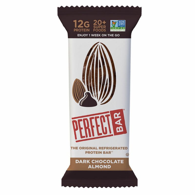 Perfect Snacks Perfect Bar, Dark Chocolate Almond Protein Bar, 2.2