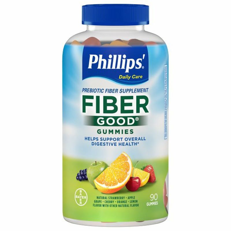 Phillips' Good Prebiotic Fiber Supplement, Gummies Wegmans