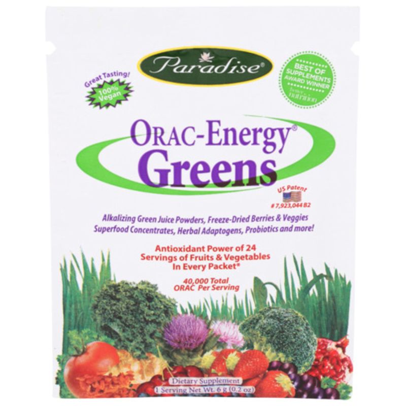 Paradise Herbs Orac Energy Greens Single | Shop Online, Shopping 